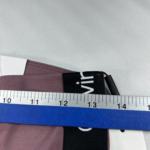 Calvin Klein Legging Pants Womens Size Xsmall Purple Stretch New - Picture 6 of 7